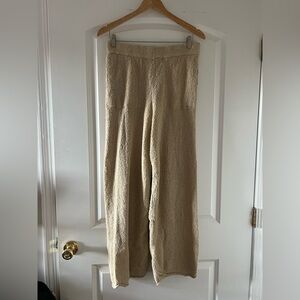 Free People Beach Terry Cloth Swim Cover Pants